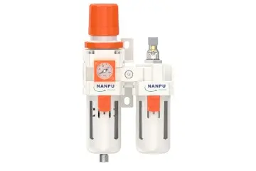 NC3010-03/NC3010-03D/NC4010-04/NC4010-04D F.R.L.Combination Air Filter, Regulator & Lubricator with Embedded pressure gauge