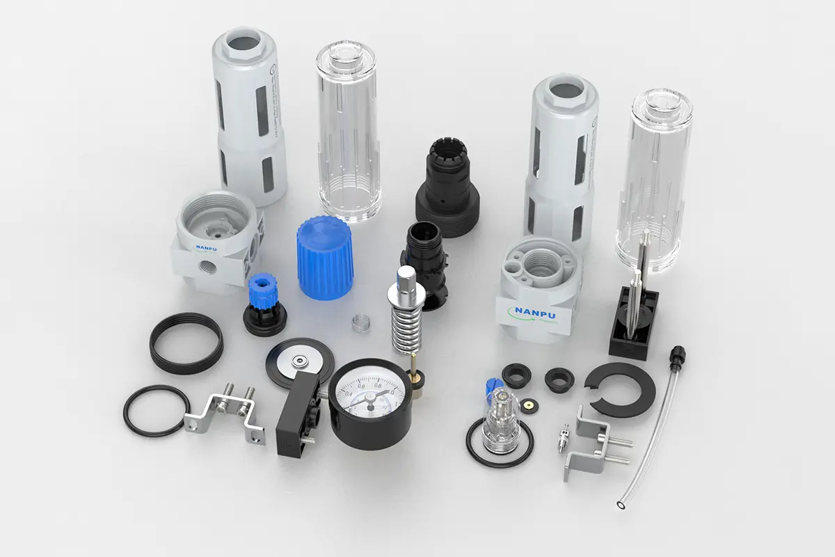 FRC-14 38-MINI,FRC-38 12-MIDI F.R.L.Combination Air Filter, Regulator & Lubricator (6).jpg