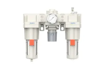 AC5000-06/AC5000-10 F.R.L.Combination Air Filter, Regulator & Lubricator